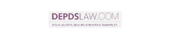 Logo of DEPDSLAW.COM with the text: 